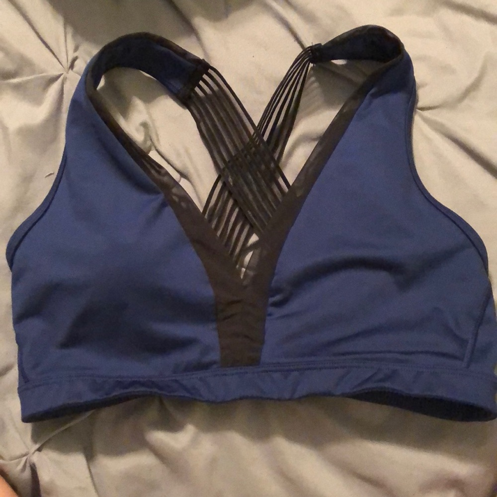 Dark blue Victoria sport bra